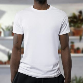 Laurafleischer Men's Classic Crew Neck T-Shirt — Soft Cotton Everyday Tee